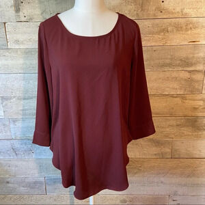 BNWT Naked Zebra women’s  brick coloured tunic in‎ size medium